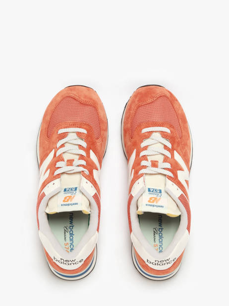 Sneakers 574 New balance Orange men U574VPA vue secondaire 3