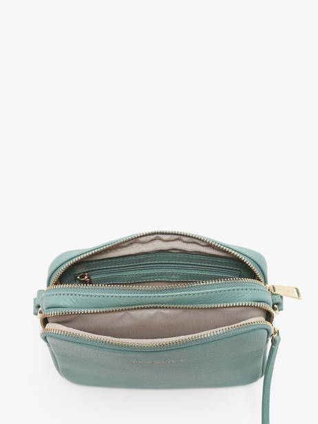 Sac Bandoulière Dune Cuir Lancaster Vert dune 529-20 vue secondaire 3