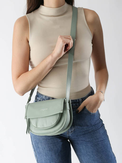 Sac Bandoulière Soft Selma Cuir Lancaster Vert soft selma 1 vue secondaire 1
