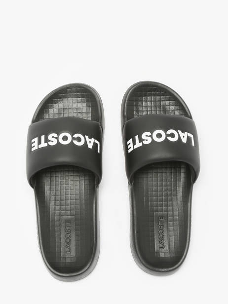 Claquettes Serve Lacoste Noir men 9CMA0022