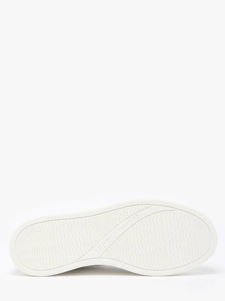 Sneakers En Cuir Tommy hilfiger Blanc women 8800YBS vue secondaire 5