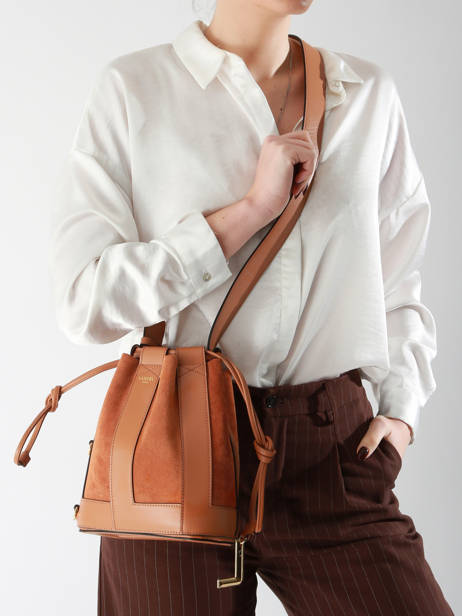 Sac Seau S Elles Cuir Lancel Marron elles A13359 vue secondaire 1