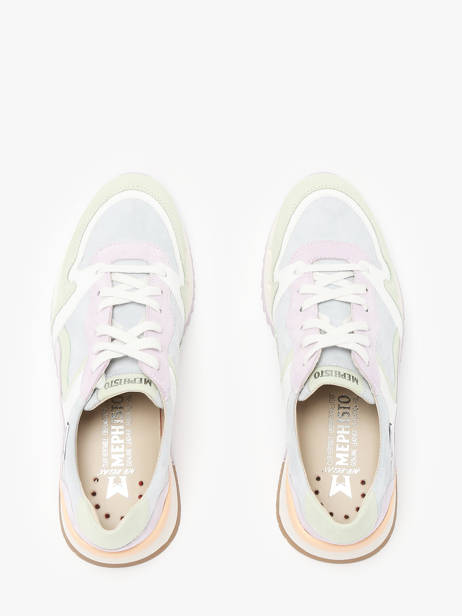 Sneakers Angie En Cuir Mephisto Multicolore women P5147162 vue secondaire 4