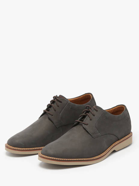 Chaussures De Ville Atticus Clarks Gris men 26176083 vue secondaire 2