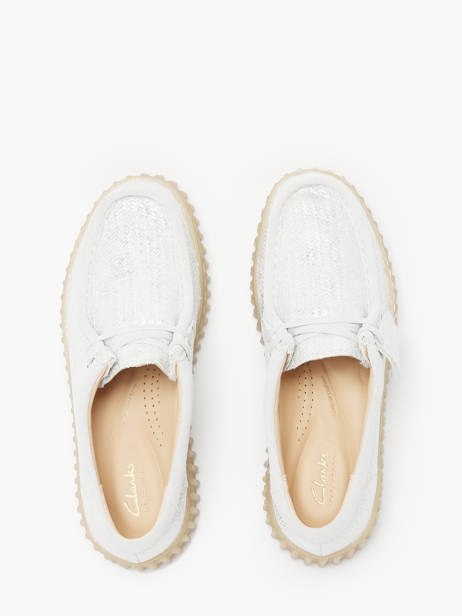 Chaussures Derbies Torhill Bee Clarks Argent women 26181192 vue secondaire 4