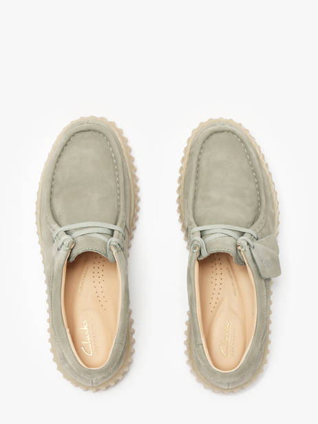 Chaussures Derbies Torhill Bee Clarks Vert women 26181190 vue secondaire 4