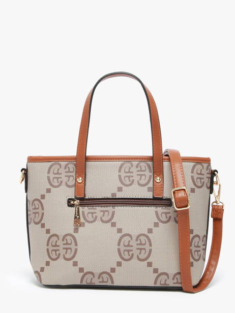 Sac Porté Main Signed Miniprix Marron signed 3 vue secondaire 3