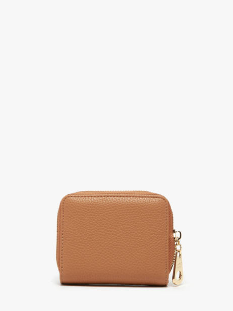 Portefeuille Laurent david Marron ld wallets 7 vue secondaire 2
