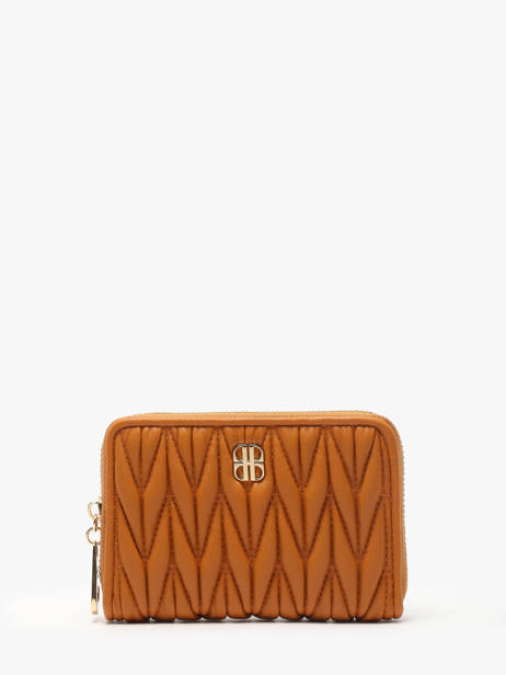 Portefeuille Zippé Isabelle Laurent david Marron ld wallets 1