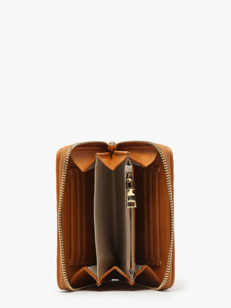 Portefeuille Zippé Isabelle Laurent david Marron ld wallets 1 vue secondaire 1
