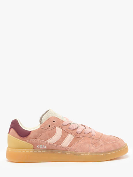 Sneakers Goal En Cuir Coolway Rose women 7603184