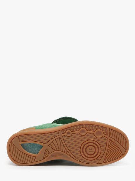 Sneakers Becks X En Cuir Coolway Vert women 7603185 vue secondaire 5