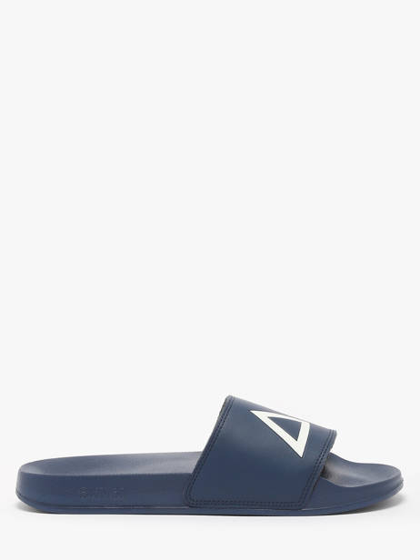 Claquettes Logo Sun68 Bleu men X35102 vue secondaire 3