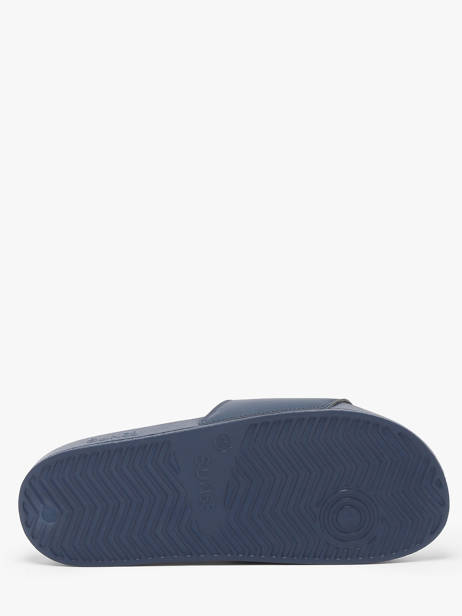 Claquettes Logo Sun68 Bleu men X35102 vue secondaire 4