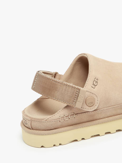 Mules Goldenstar Clog En Cuir Ugg Beige women 1138252 vue secondaire 2