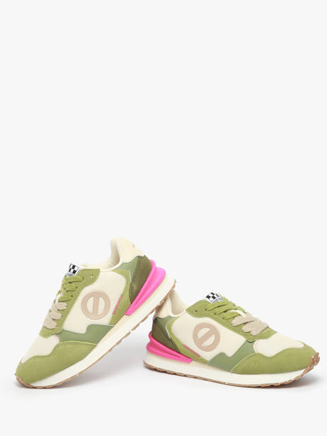 Sneakers Tova Runner En Cuir No name Vert women IPSMEN2Z vue secondaire 3