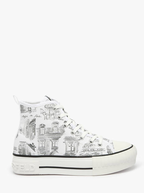 Sneakers Kampus Max Jorge Karl lagerfeld Blanc women KL60455
