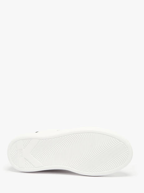 Sneakers Kapri Maison Karl En Cuir Karl lagerfeld Blanc women KL62538K vue secondaire 5