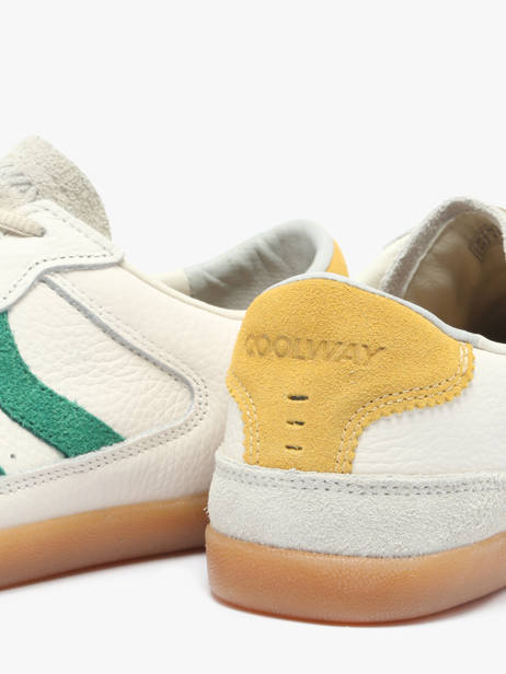 Sneakers Kizuna En Cuir Coolway Blanc men 8603607 vue secondaire 3