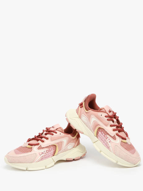 Sneakers L003 Neo Lacoste Rose women 9SFA0006 vue secondaire 3