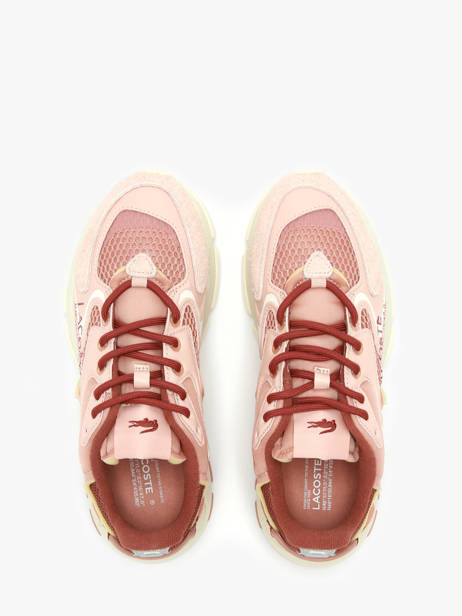 Sneakers L003 Neo Lacoste Rose women 9SFA0006 vue secondaire 4
