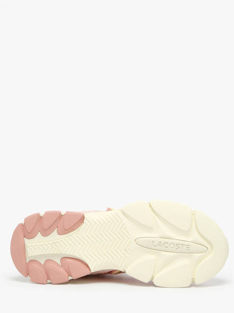 Sneakers L003 Neo Lacoste Rose women 9SFA0006 vue secondaire 5