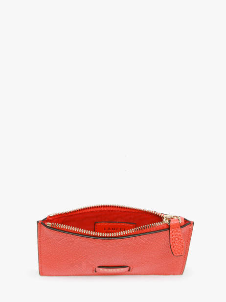 Porte-cartes Zippé L Ninon Cuir Lancel Orange ninon A10537 vue secondaire 1