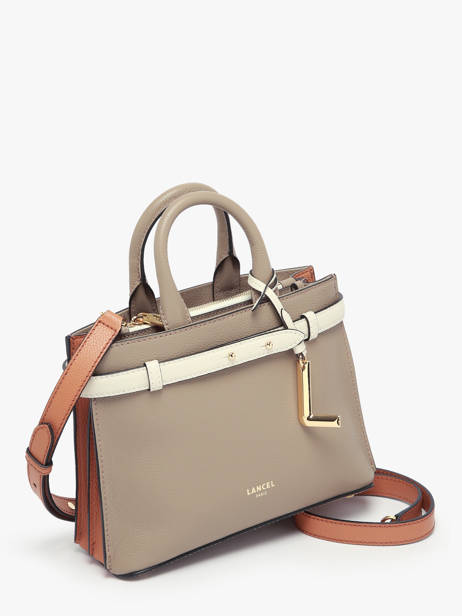 Sac Porté Main Faubourg Cuir Lancel Blanc faubourg A13547 vue secondaire 2