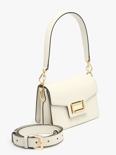 Sac Bandoulière Angele Cuir Lancel Blanc angele A13147 vue secondaire 2