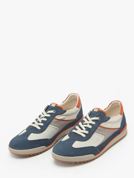 Sneakers Afelpado En Cuir Fluchos Bleu men F2184 vue secondaire 2