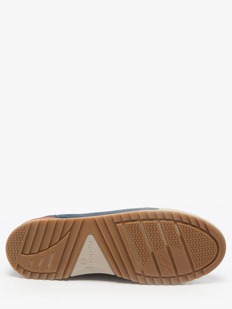 Sneakers Afelpado En Cuir Fluchos Bleu men F2184 vue secondaire 5