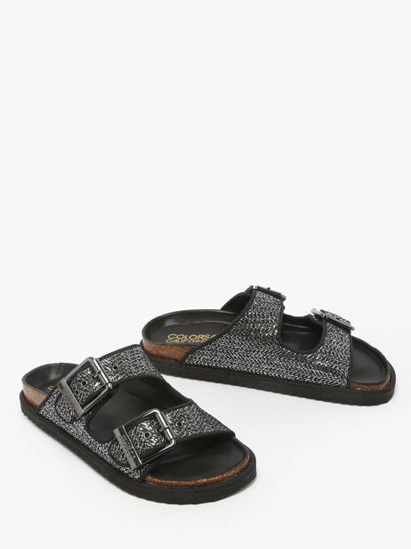 Mules Fusbett Colors of california Noir women HCBIOW07 vue secondaire 1
