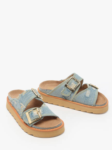 Mules Fusbett Platform Colors of california Blanc women HCSTOR60 vue secondaire 1