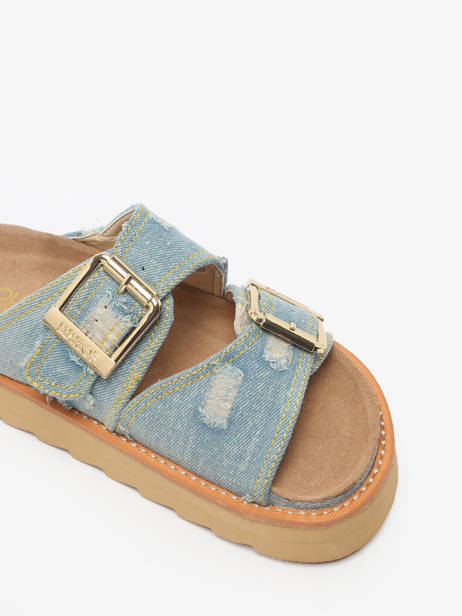 Mules Fusbett Platform Colors of california Blanc women HCSTOR60 vue secondaire 2