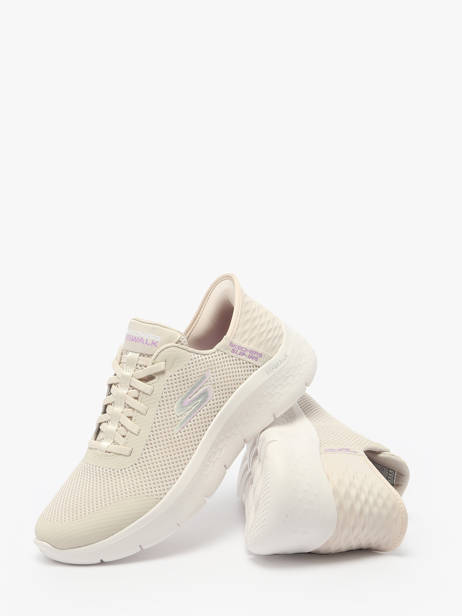 Sneakers Slip-ins Skechers Beige women 124836 vue secondaire 3