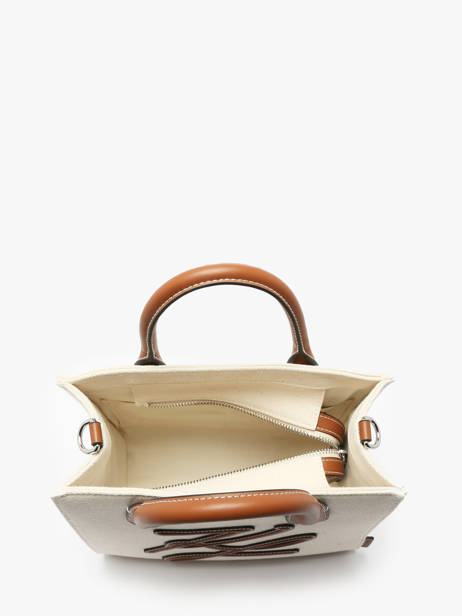 Sac à Main K Autograph Coton Karl lagerfeld Blanc k autograph A2W50002 vue secondaire 3