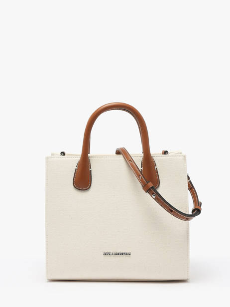 Sac à Main K Autograph Coton Karl lagerfeld Blanc k autograph A2W50002 vue secondaire 4