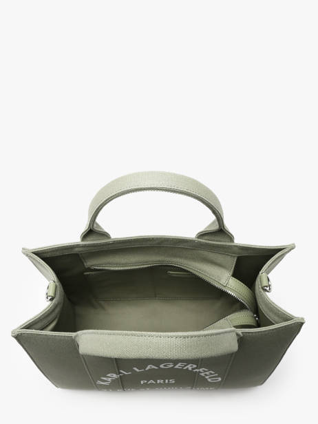 Sac Porté Main Rsg Coton Karl lagerfeld Vert rsg A1W50010 vue secondaire 3