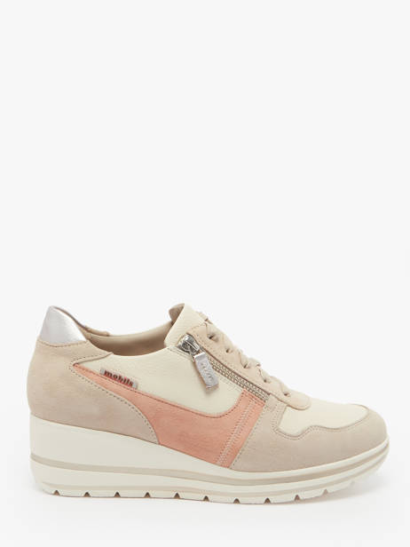Sneakers Abby En Cuir Mephisto Multicolore women P5146578