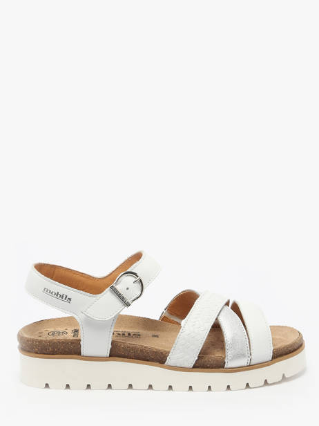 Sandales Thina En Cuir Mephisto Blanc women P5146718