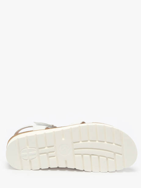 Sandales Thina En Cuir Mephisto Blanc women P5146718 vue secondaire 4