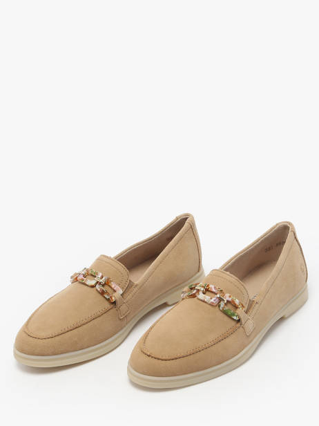 Mocassins En Cuir Remonte Beige women 62 vue secondaire 2