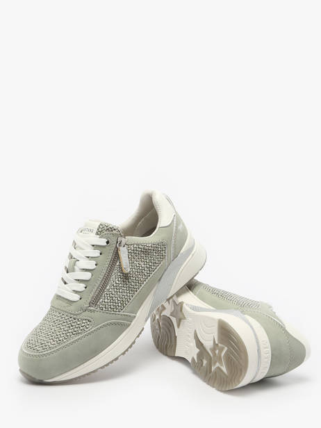 Sneakers Mustang Vert women 1358316 vue secondaire 3