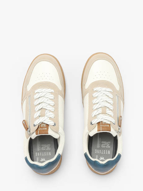 Sneakers Mustang Beige men 4204301 vue secondaire 4