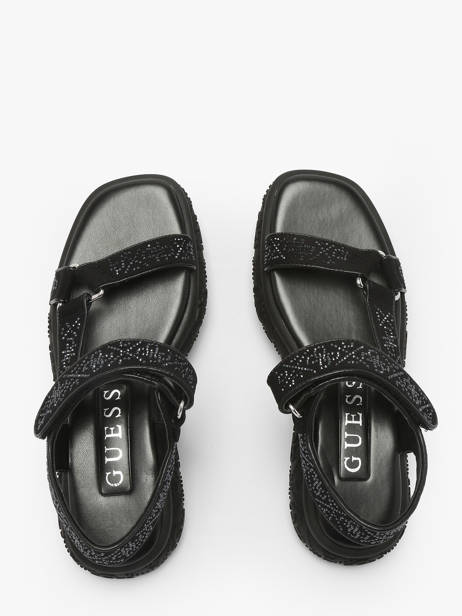 Sandales Lode Guess Noir women LODFAP03 vue secondaire 3