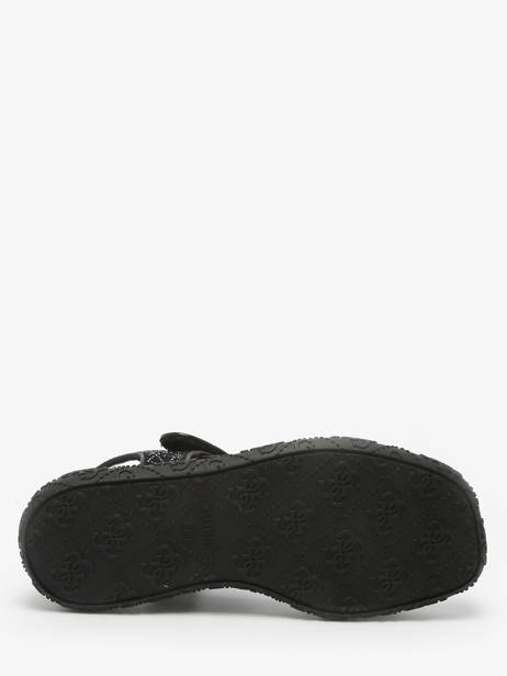 Sandales Lode Guess Noir women LODFAP03 vue secondaire 4