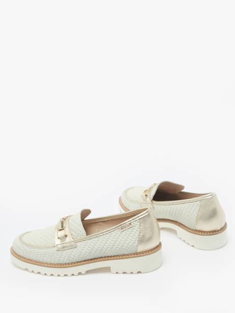 Mocassins Salvia En Cuir Mephisto Blanc women P5146666 vue secondaire 3