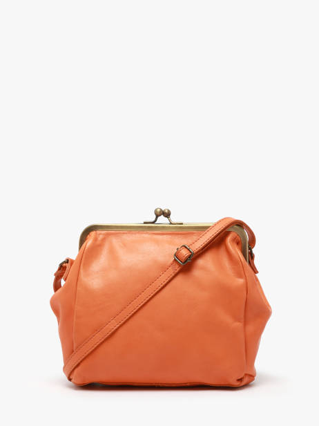 Sac Bandoulière Heritage Cuir Biba Orange heritage KA21 vue secondaire 4