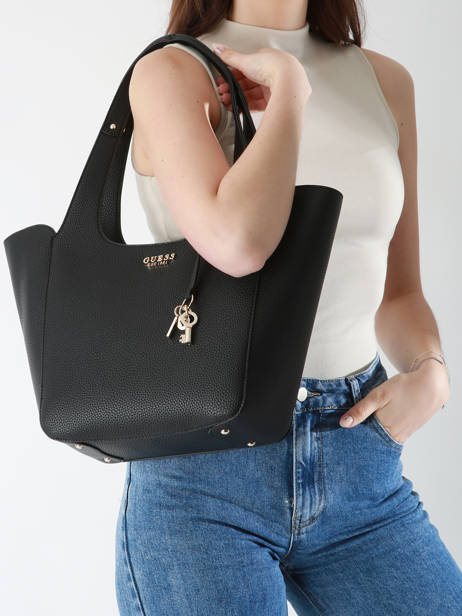 Sac Porté épaule Anadela Guess Noir anadela BG964022 vue secondaire 1