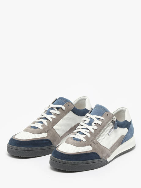 Sneakers Endrik En Cuir Mephisto Multicolore men P5147448 vue secondaire 2